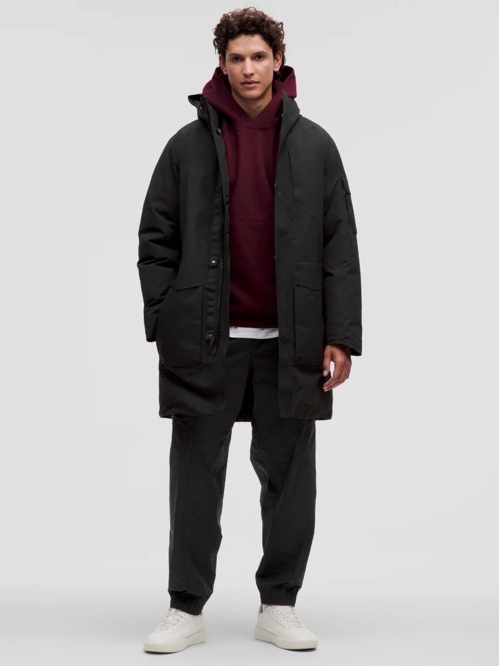 Menโs Lululemon Cold city 600-down fill parka